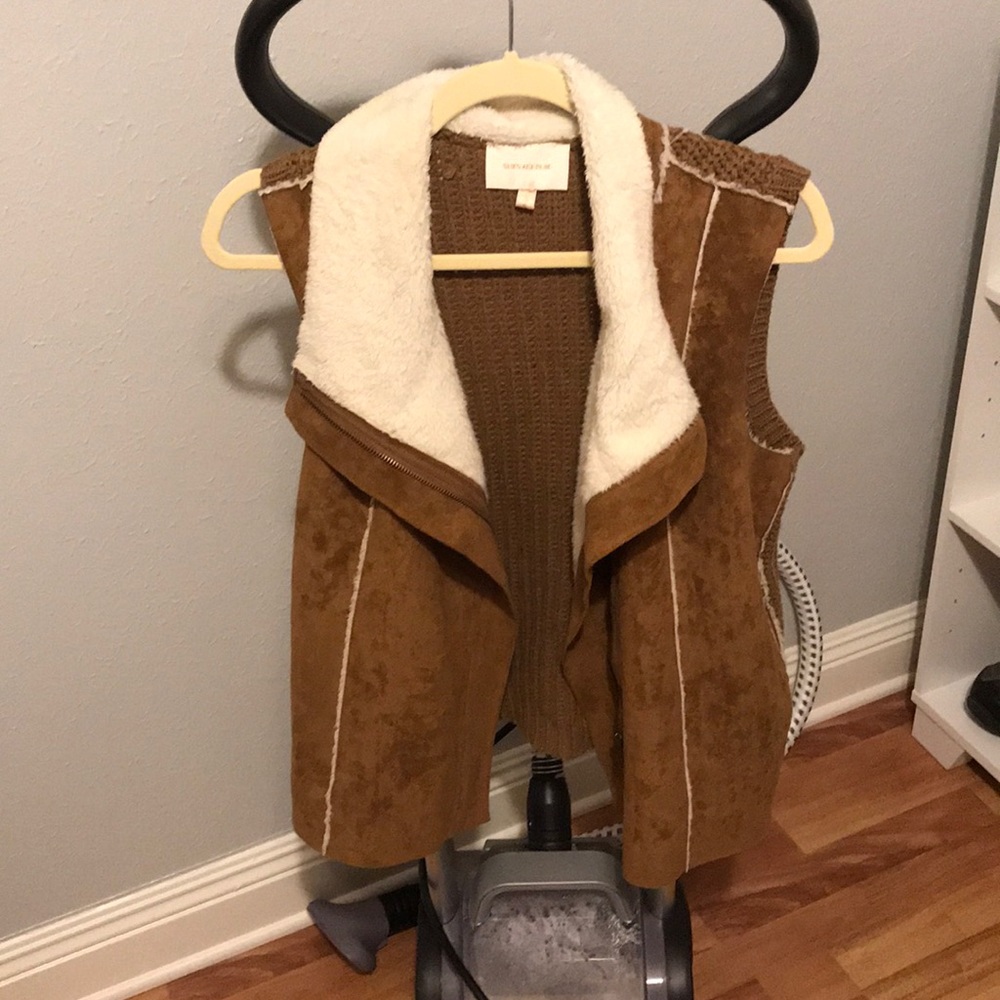 Brown vest